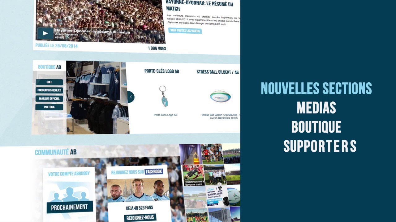 Découvrez la nouvelle version d'ABrugby.fr