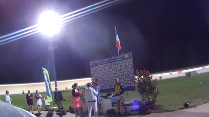 Podium championnat de France piste 2014 course scratch