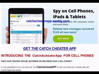 Catch A Cheater App