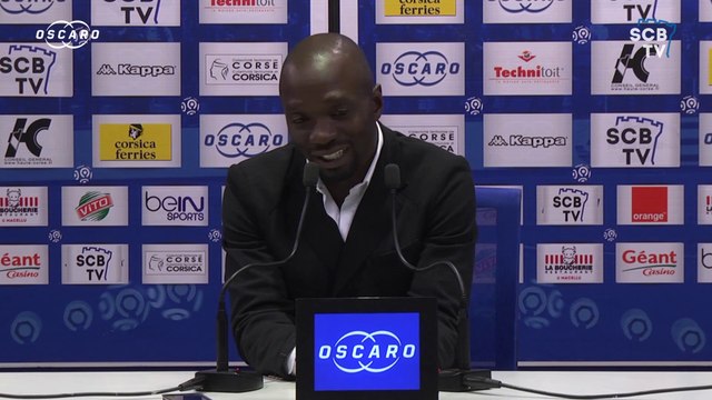 Bastia-Lens : Conf. d'avant-match de C. Makelele