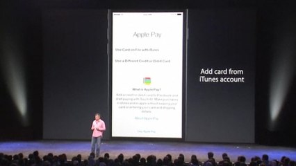 Apple unveils a new mobile payments service dubbed "Apple Pay"