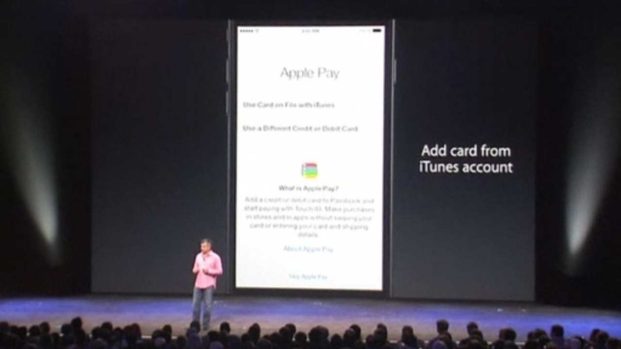 Apple unveils a new mobile payments service dubbed "Apple Pay"