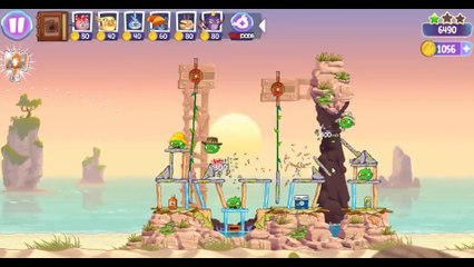 Angry Birds Stella Level 22 Episode 2 Walkthrough ★★★ Beach Day