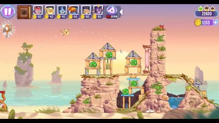 Angry Birds Stella Level 29 Episode 2 Walkthrough ★★★ Beach Day