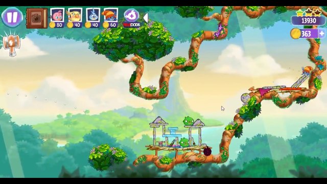 Angry Birds Stella Level 40 ★★★ Walkthrough Episode 1