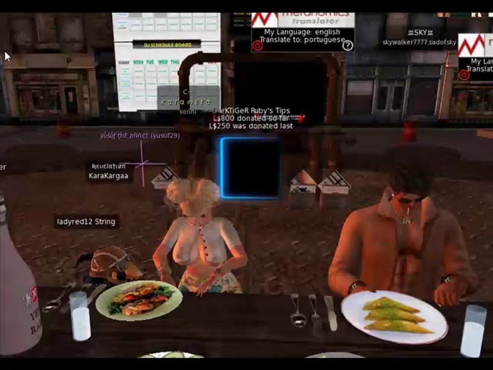 Bar-Code Gece Keyfi  Second Life