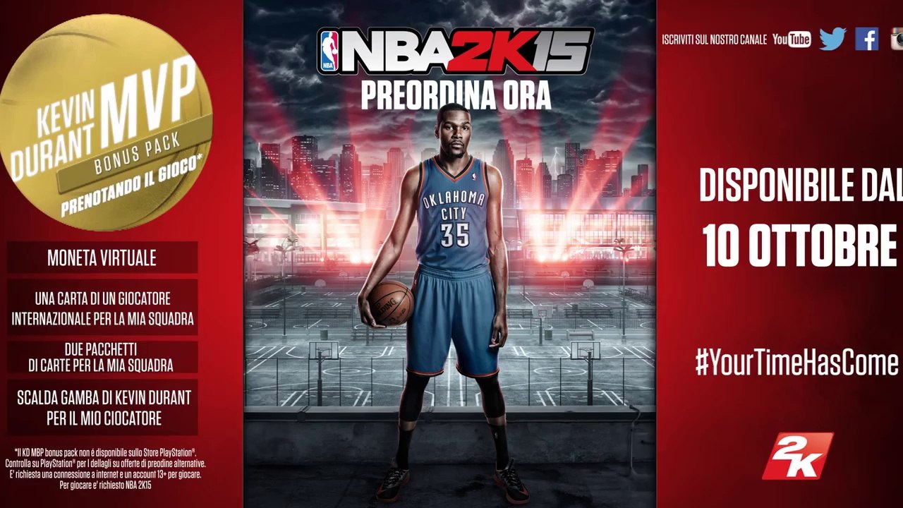NBA2K15 Shaq & Ernie Trailer ITA