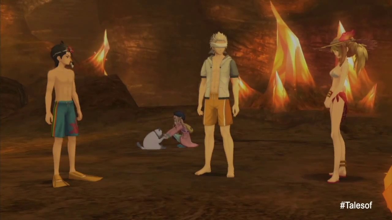 Tales of Xillia - PS3 - Tales of Summer (Swimwear costumes DLC trailer)