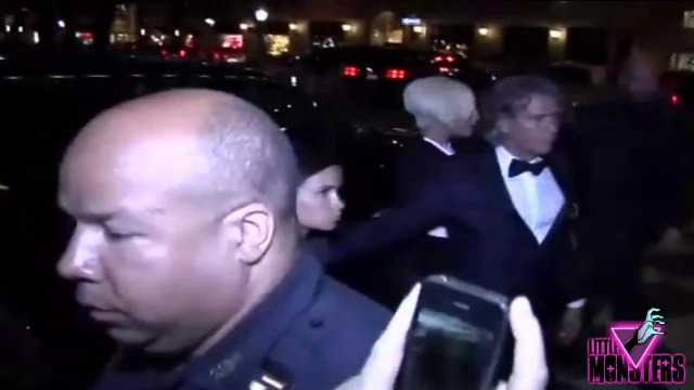 Lady Gaga Arrives & Leaves Harper's Bazaar NYFW