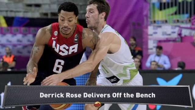 USA Routs Slovenia; Reaches Semis
