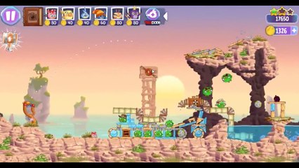 Angry Birds Stella Level 60 Episode 2 Walkthrough ★★★ Beach Day