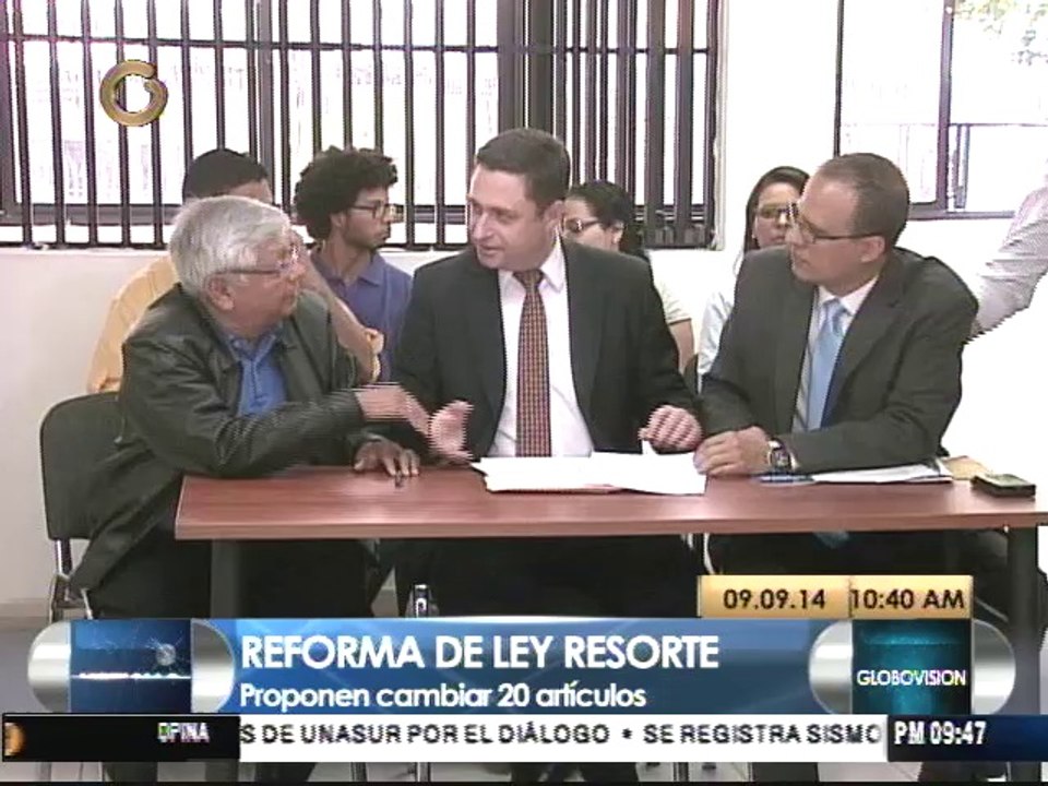 Periodistas presentan Proyecto de Reforma de Ley Resorte