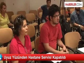 Uyuz Yüzünden Hastane Servisi Kapatıldı