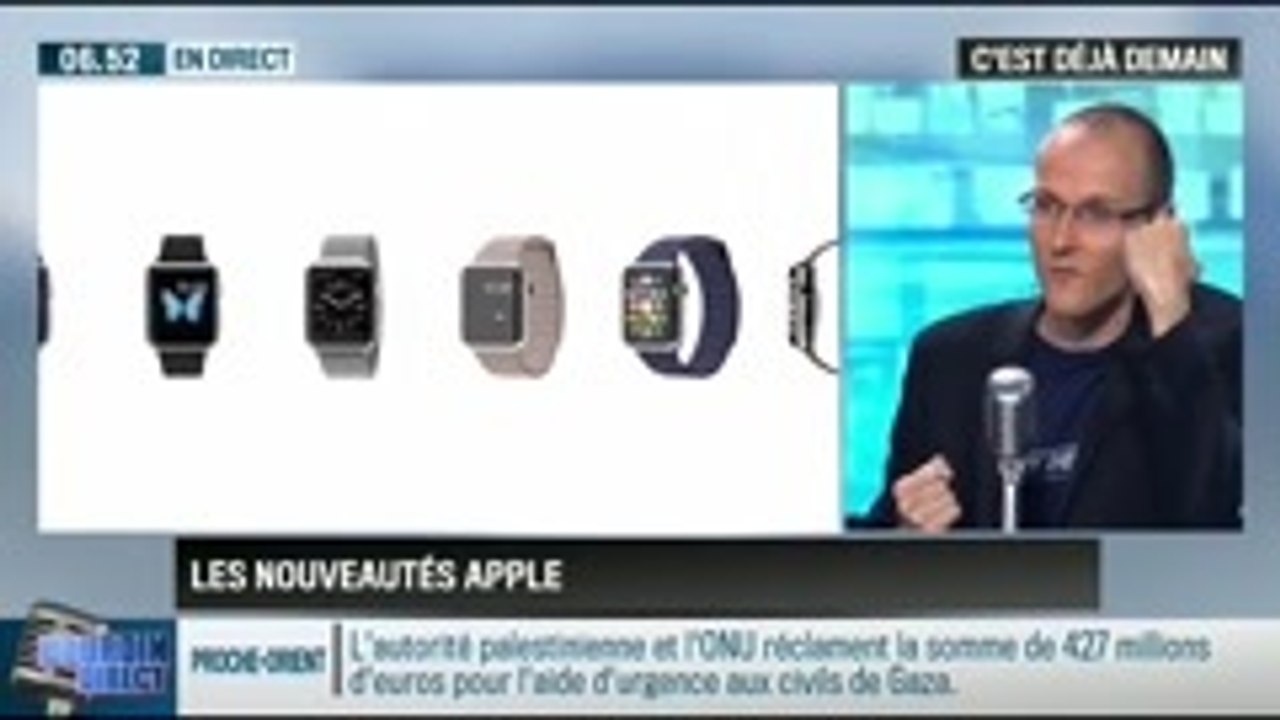 La chronique d'Anthony Morel : iPhone 6, iPhone 6 Plus et Apple Watch : les nouveautés d'Apple – 10/09