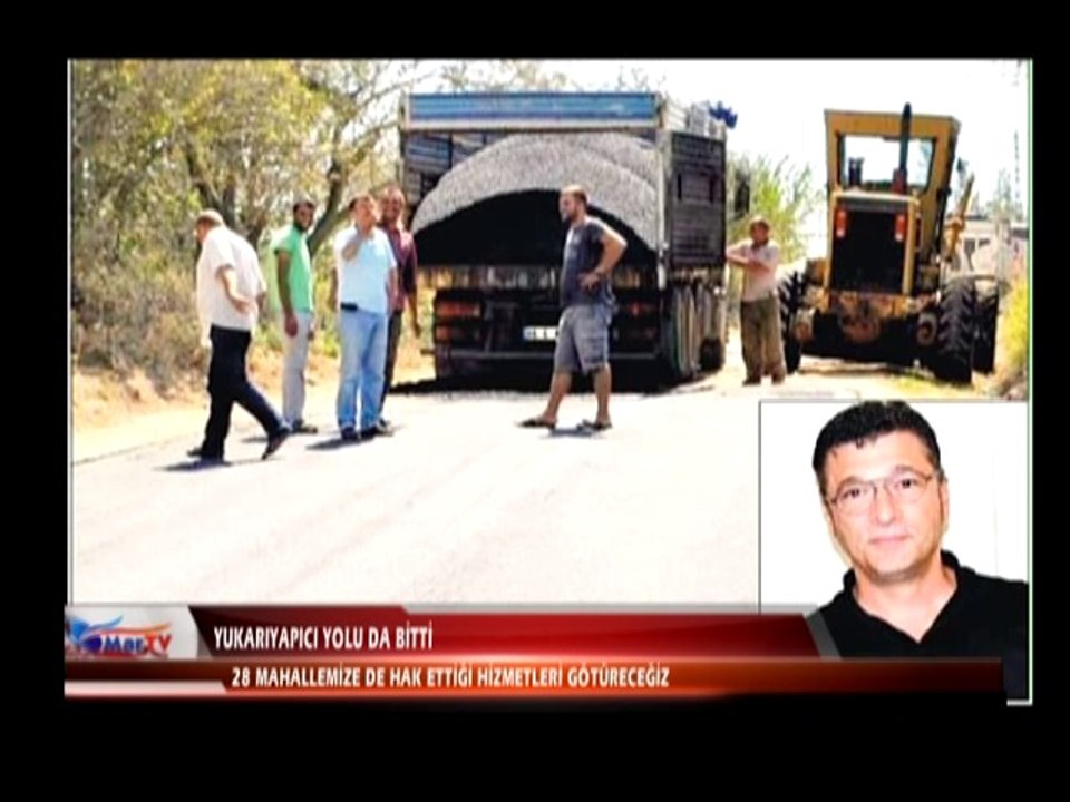 YUKARIYAPICI YOLU DA  BİTTİ