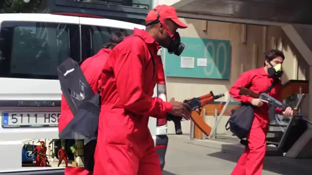 GTAV : le trailer dans la vraie vie, à Madrid