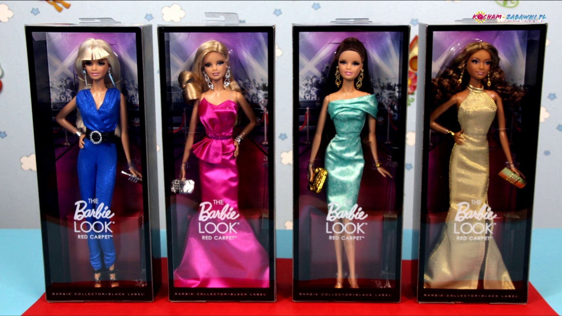 Barbie Look - Dolls Collection / Kolekcja Lalek - Red Carpet / Czerwony  Dywan - BCP86 - Recenzja - video Dailymotion