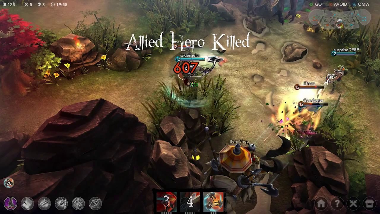 Vainglory, le basi del gioco