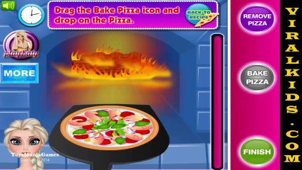 Cooking Games - Elsa Master Chef - Making Pizza - Play Games Online