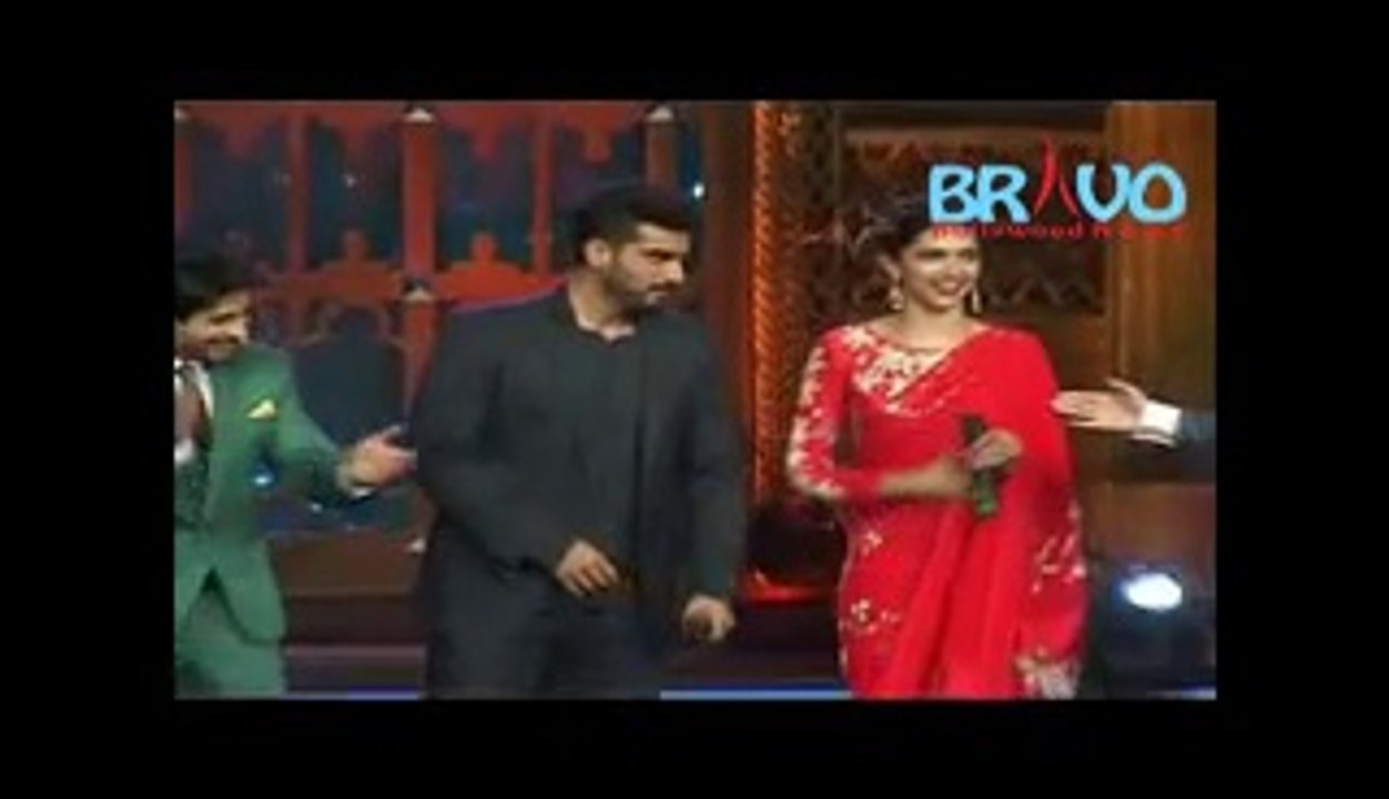 Arjun Kapoor and Deepika Padukone were on Zee TV's India's Best Cinestars Ki Khoj to promote their upcoming film Finding Fanny