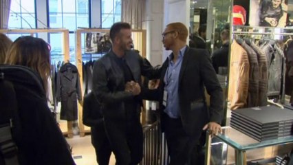 David Beckham gives advice to Will and Kate