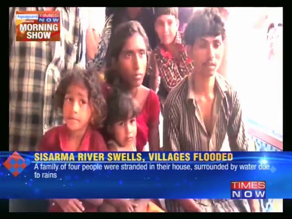 Family of 4 rescued from drowning