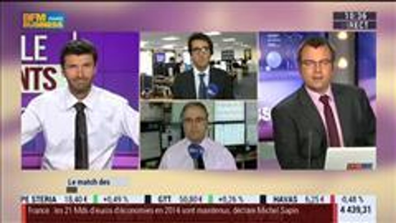 Le Match des Traders: Jean-Louis Cussac VS Andrea Tueni, dans Intégrale Placements – 10/09
