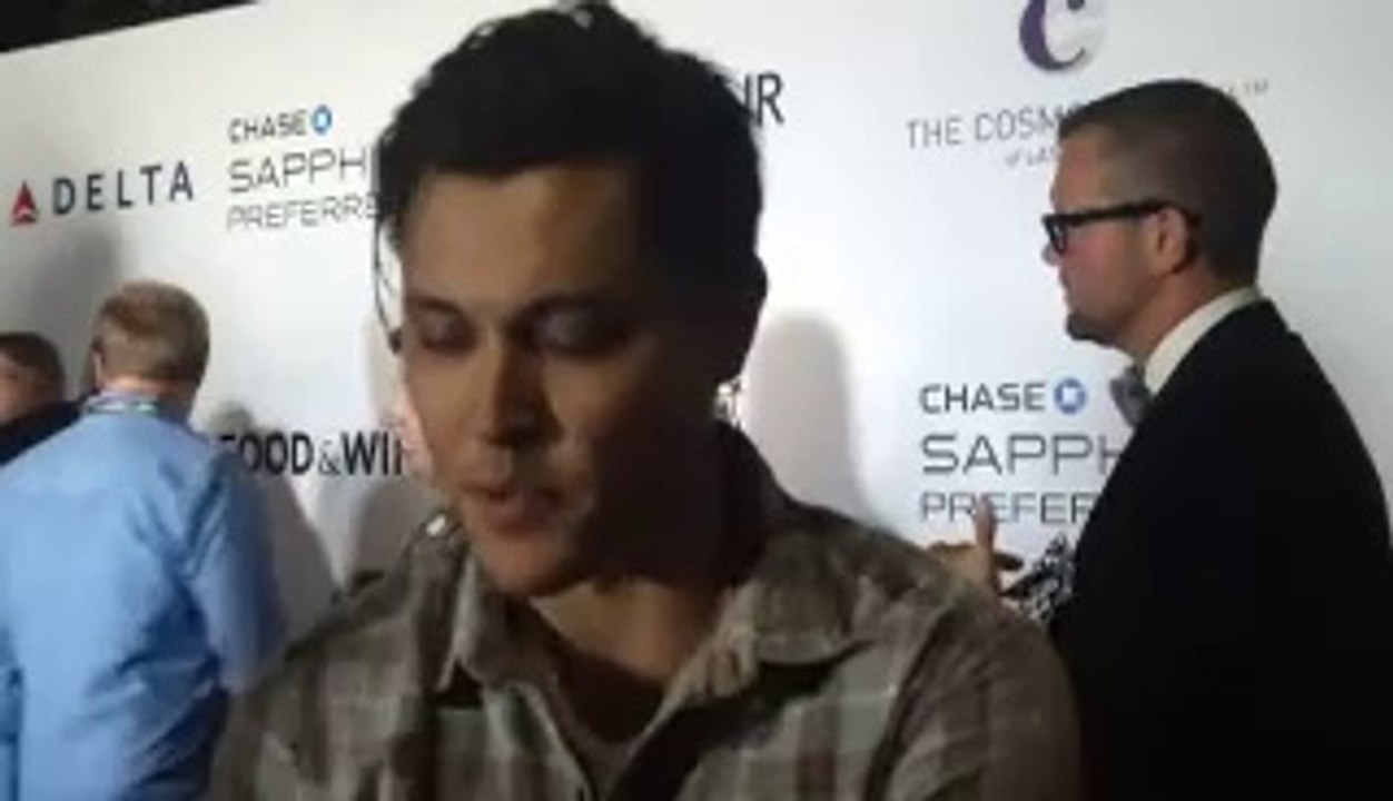 Blair Redford -- Interview at 2014 LA Food and Wine Festival