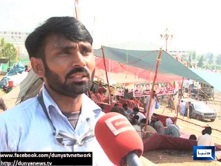 Ghulam Farid In PTI's Sit-In Devoted His Life For Humanity