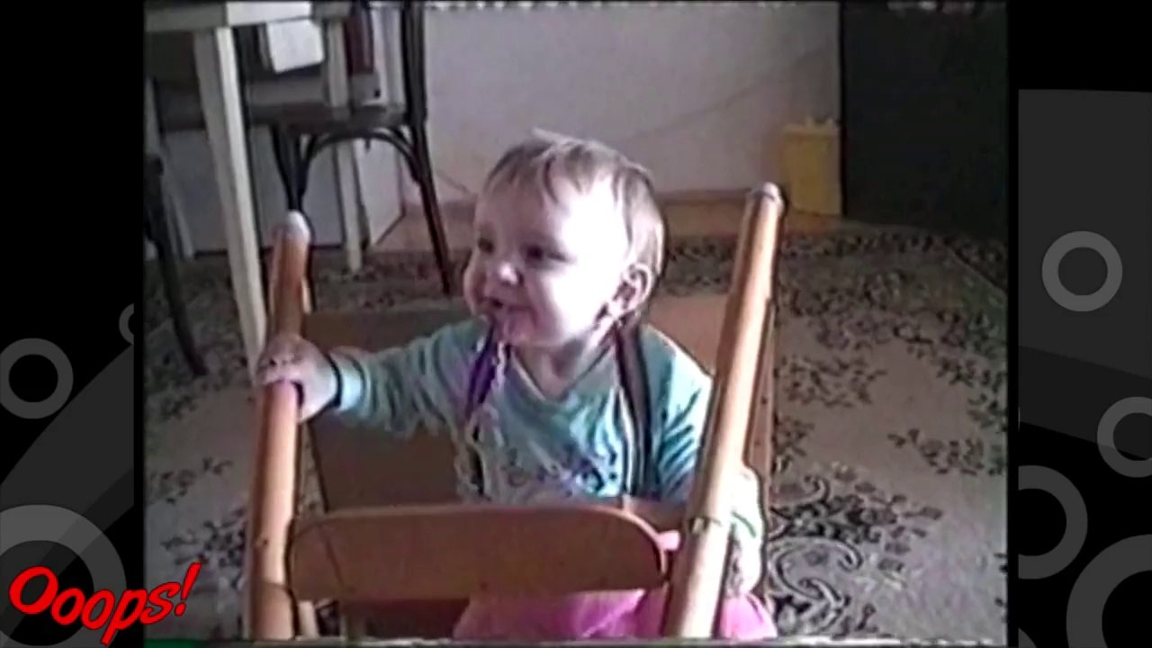 Funny Baby Accidents - Epic Baby Fail - Face Plant Right Off Of Chair