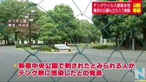 横浜の公園も一部立ち入り禁止、デング熱感染か (Low)