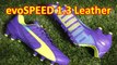 Puma evoSPEED 1.3 Leather Prism Violet/Fluo Yellow - Unboxing & On Feet