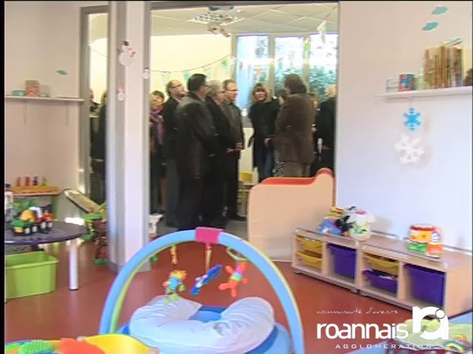 Micro crèche à Perreux - inauguration