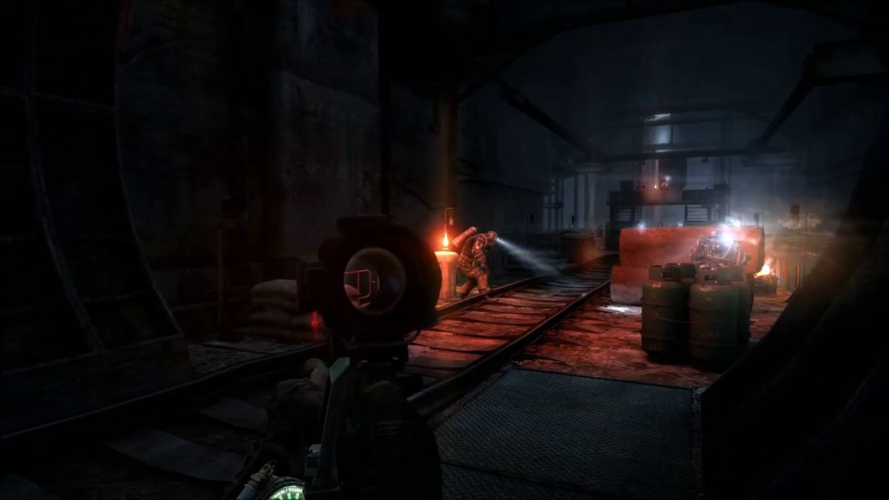 Let's Play Metro 2033 Redux pt 15 Frontline level Part 3