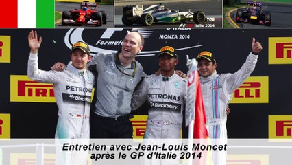 Entretien avec Jean-Louis Moncet après le GP d'Italie 2014