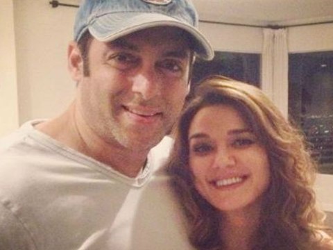 Salman Khan And Preity Zinta Spotted in Los Angeles