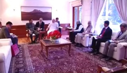 Minister of Natural Resources of Malaysia_ Datuk Seri G. Palanivel calls on PM Modi