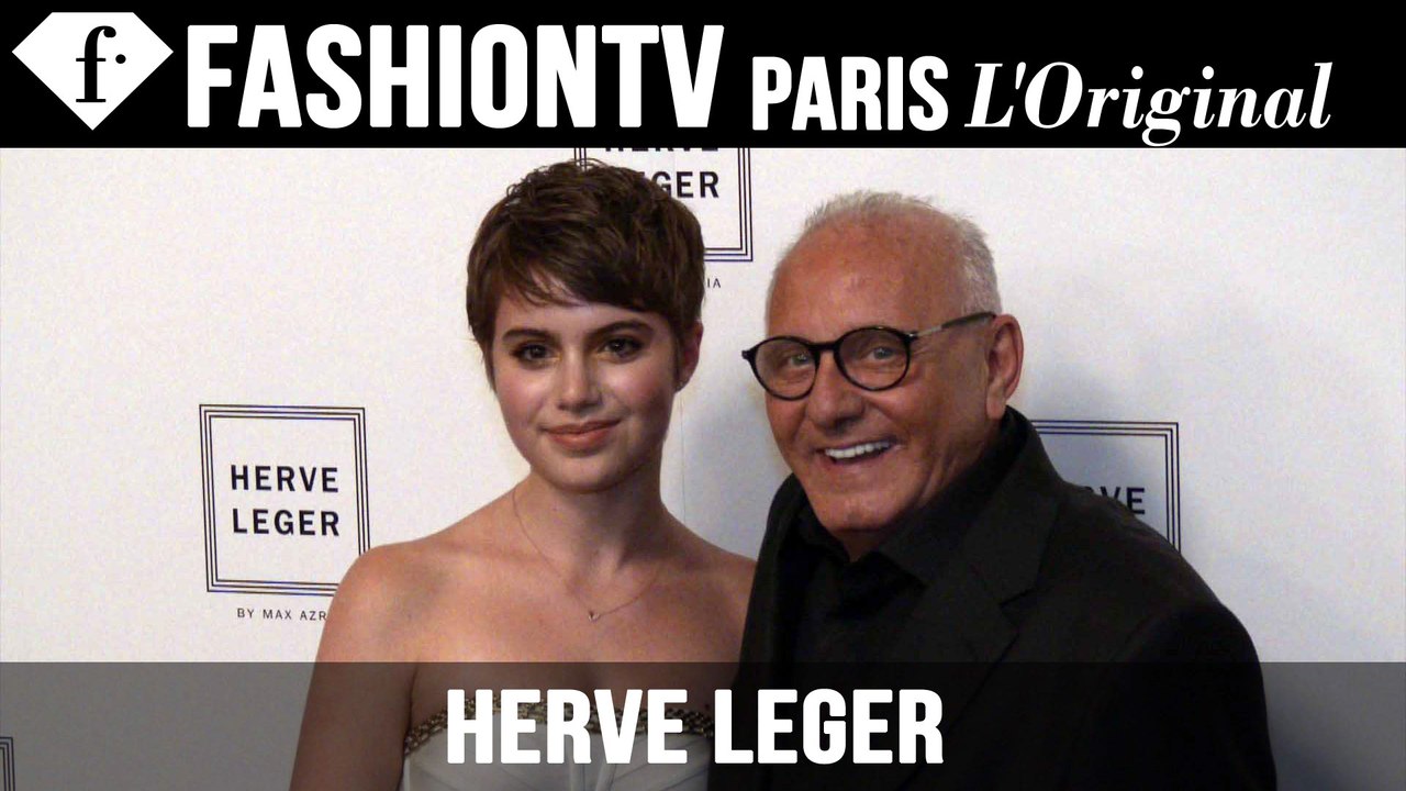 Herve Leger Spring/Summer 2015 Front Row ft Petra Nemcova | New York Fashion Week NYFW | FashionTV