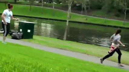 Garbage Bag Scare Prank