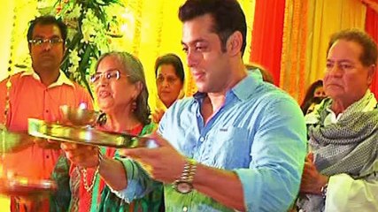 Salman Attends Ganapati Celebration Despite Not Being In Mumbai
