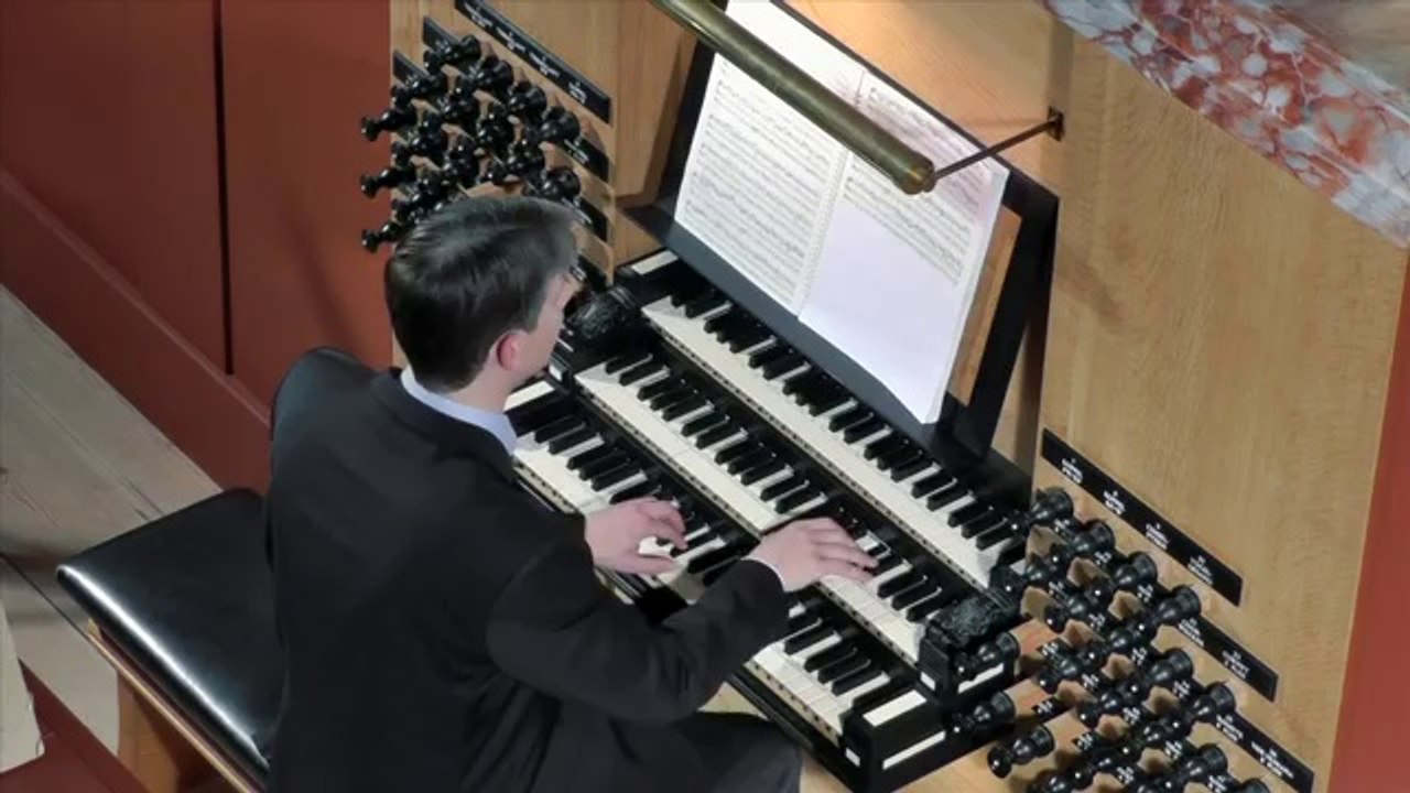 Johann Sebastian Bach Clavierübung III #03of27 BWV 670 Christe aller Welt Trost a 2 Clav e Pedale