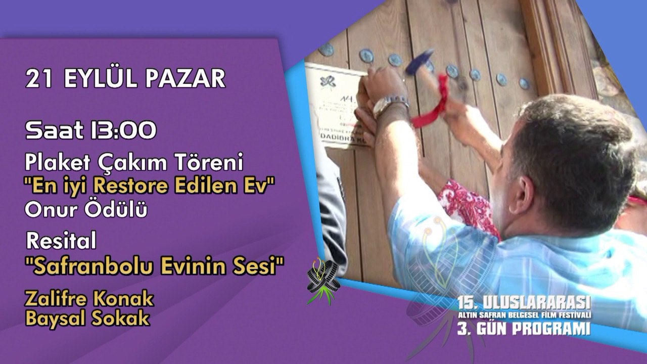 Festival Programı 3. Gün