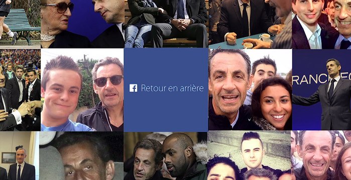 La rétrospective Facebook du retour de Nicolas Sarkozy