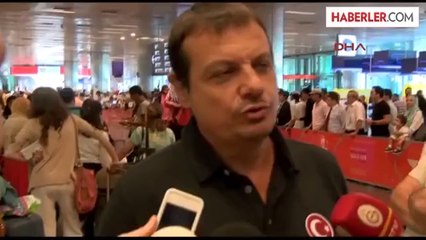 A Milli Basketbol Takımı Yurda Döndü