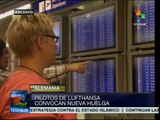 Pilotos de Lufthansa convocan a huelga en Munich, negocian salarios