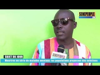 meurtres en série de  malades mentaux  les  populations proposent  des solutions