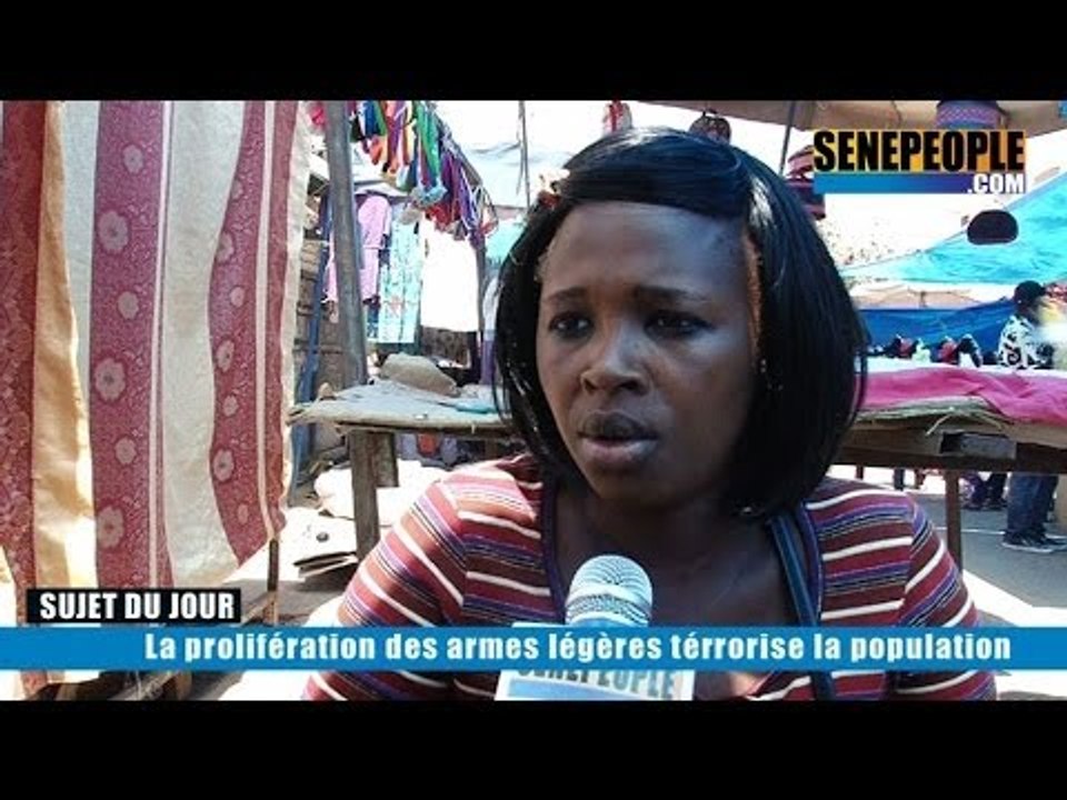 La prolifération des armes légères térrorise la population