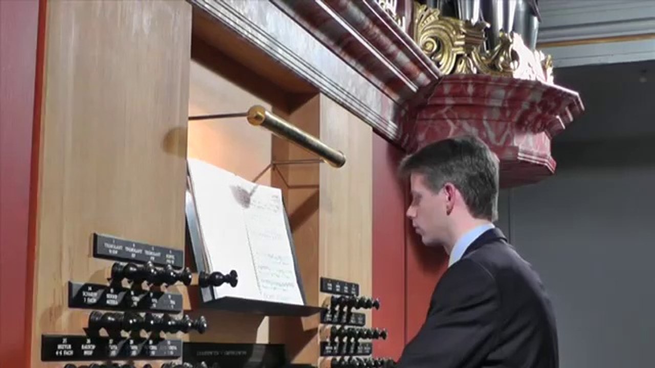 Johann Sebastian Bach Clavierübung III #10of27 BWV 677 - Fughetta super Allein Gott in der Höh' sei Ehr' Manualiter