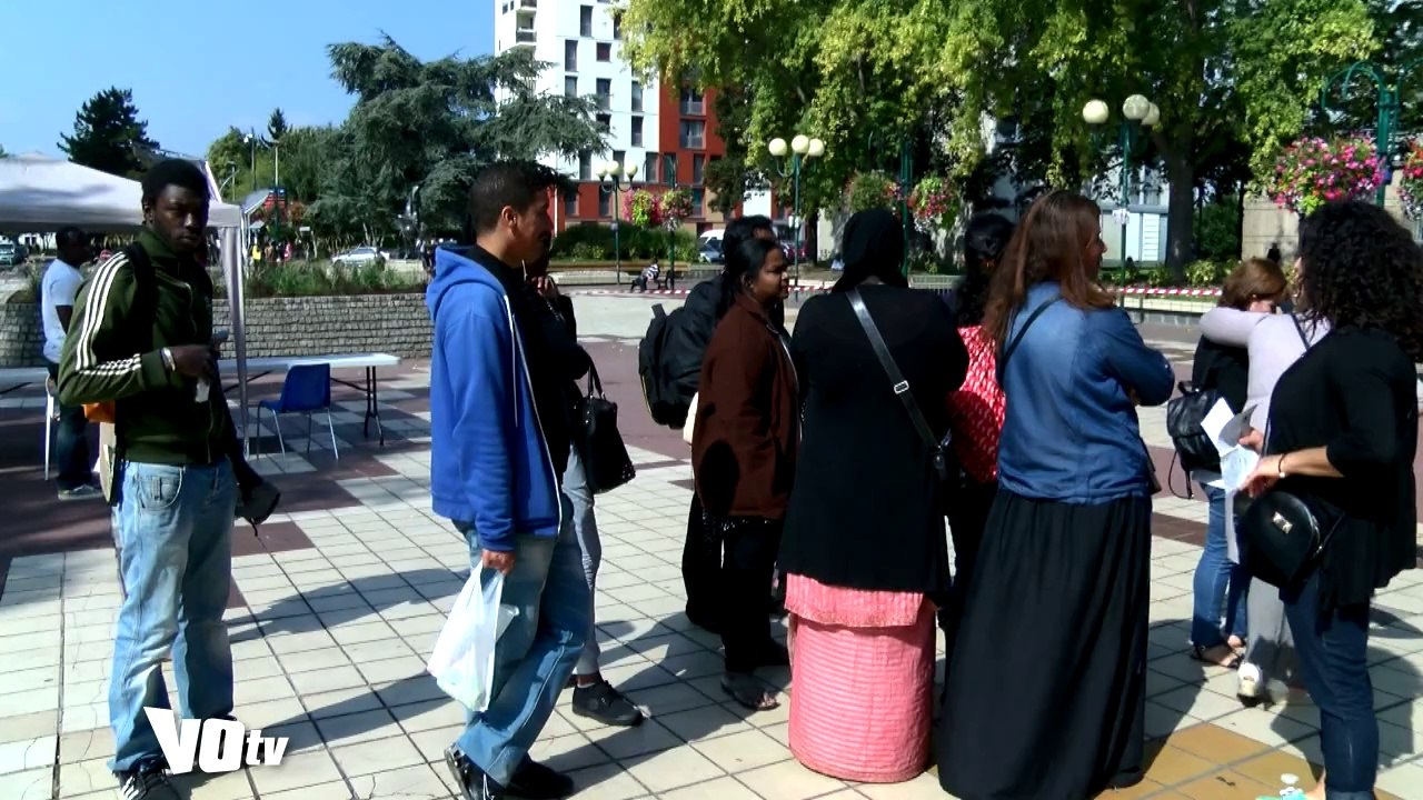 VOTV La caravane de l'emploi à garges
