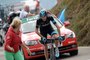 La Vuelta 2014 - Etape 17 - Christopher Froome à l'arrivée